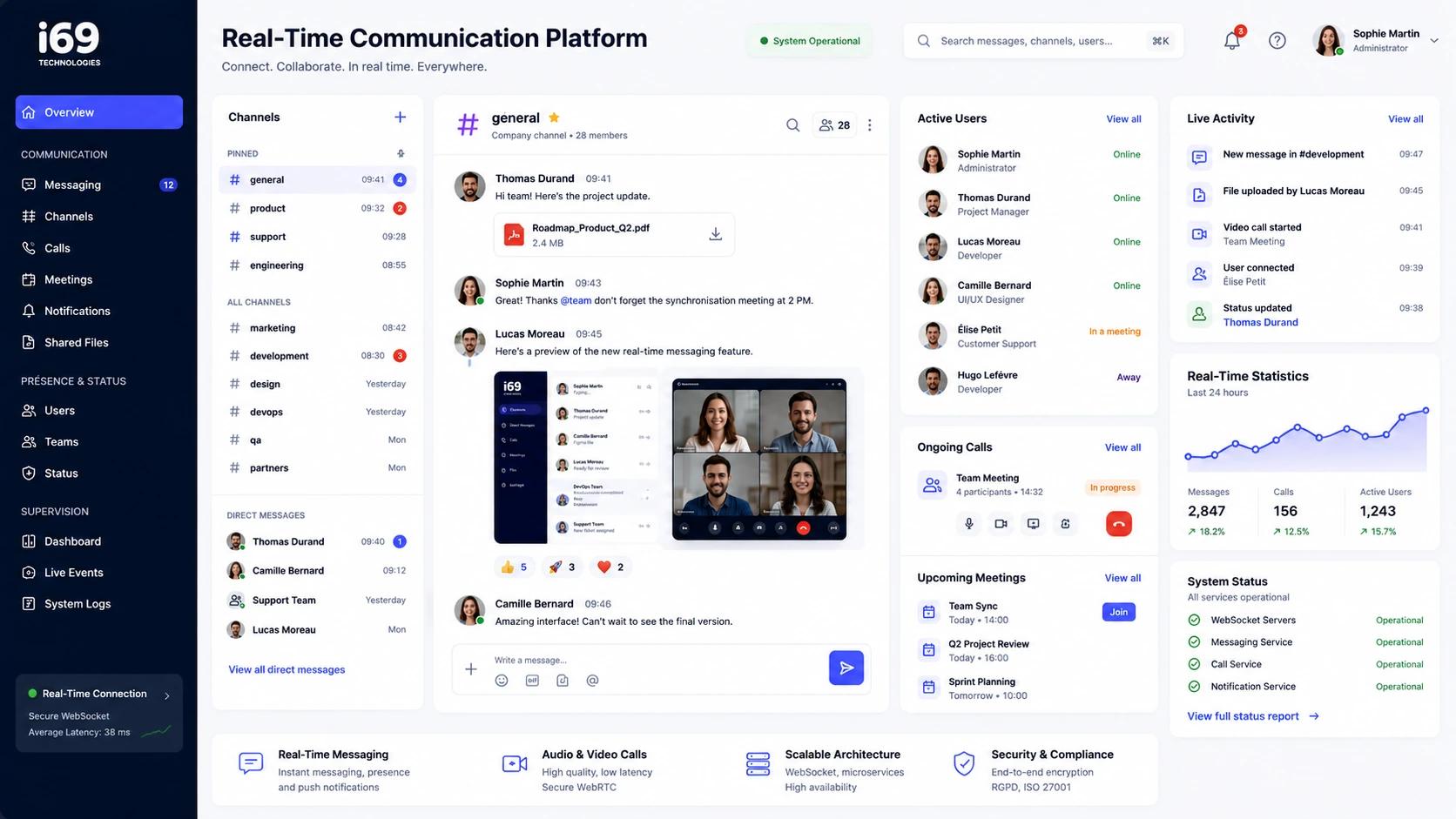 REAL-TIME COMMUNICATION PLATFORM